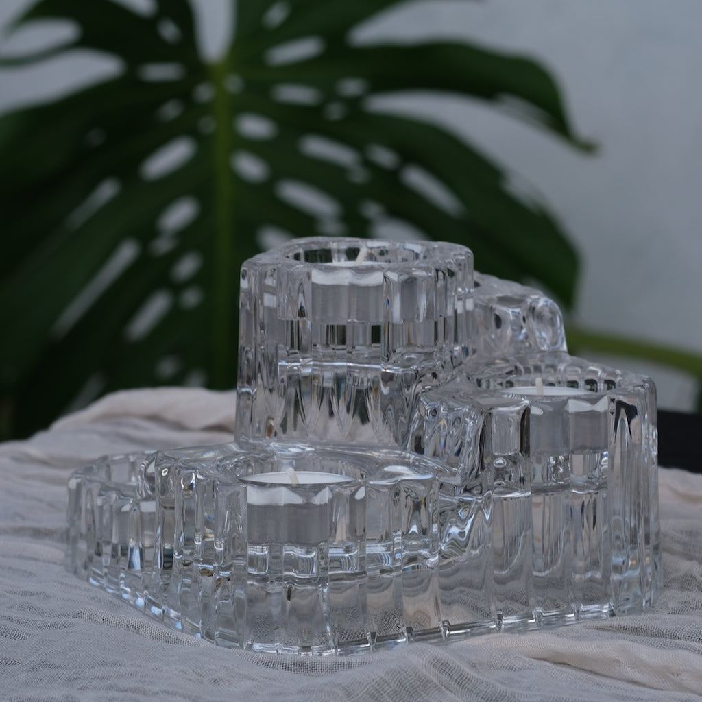 Crystal Tea Light Staircase