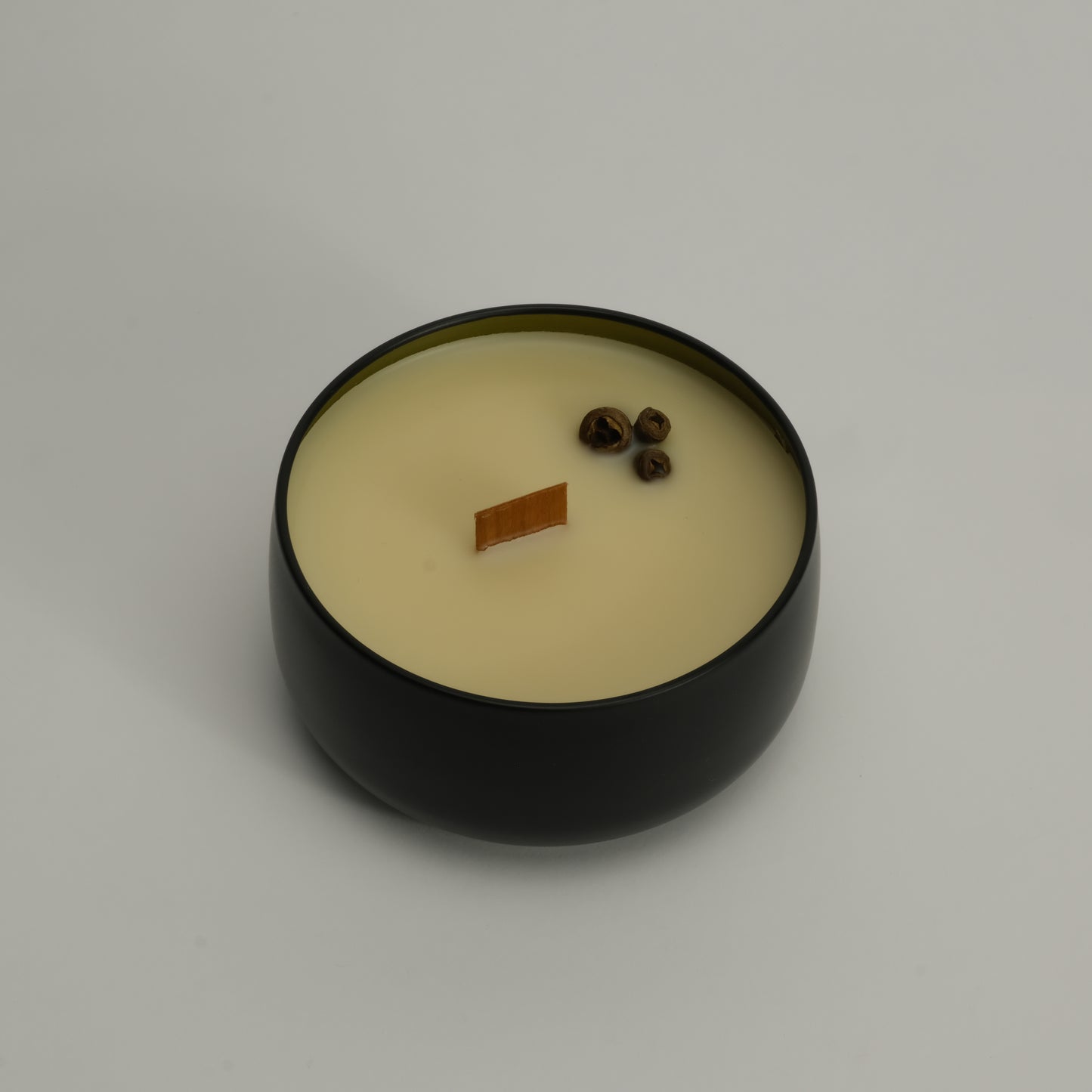 Caballero {Leather Tobacco Clove} Beeswax Coco Creme Candle