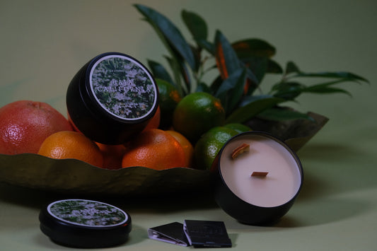 BAJA CALIFORNA {naranja lima & agave} Beeswax Coco Creme Candle